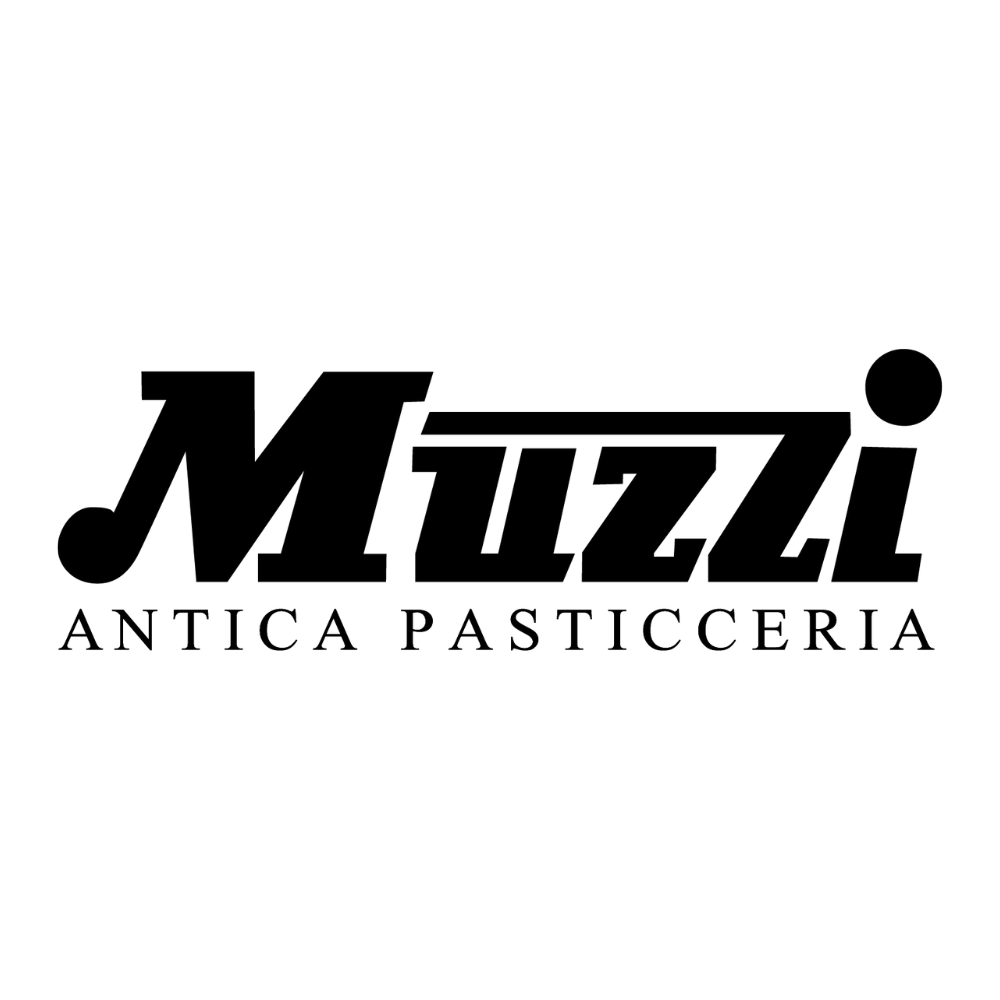 Muzzi, Antica Pasticceria logo: Italian artisan elegance for delicious traditional desserts and moments of authentic taste.